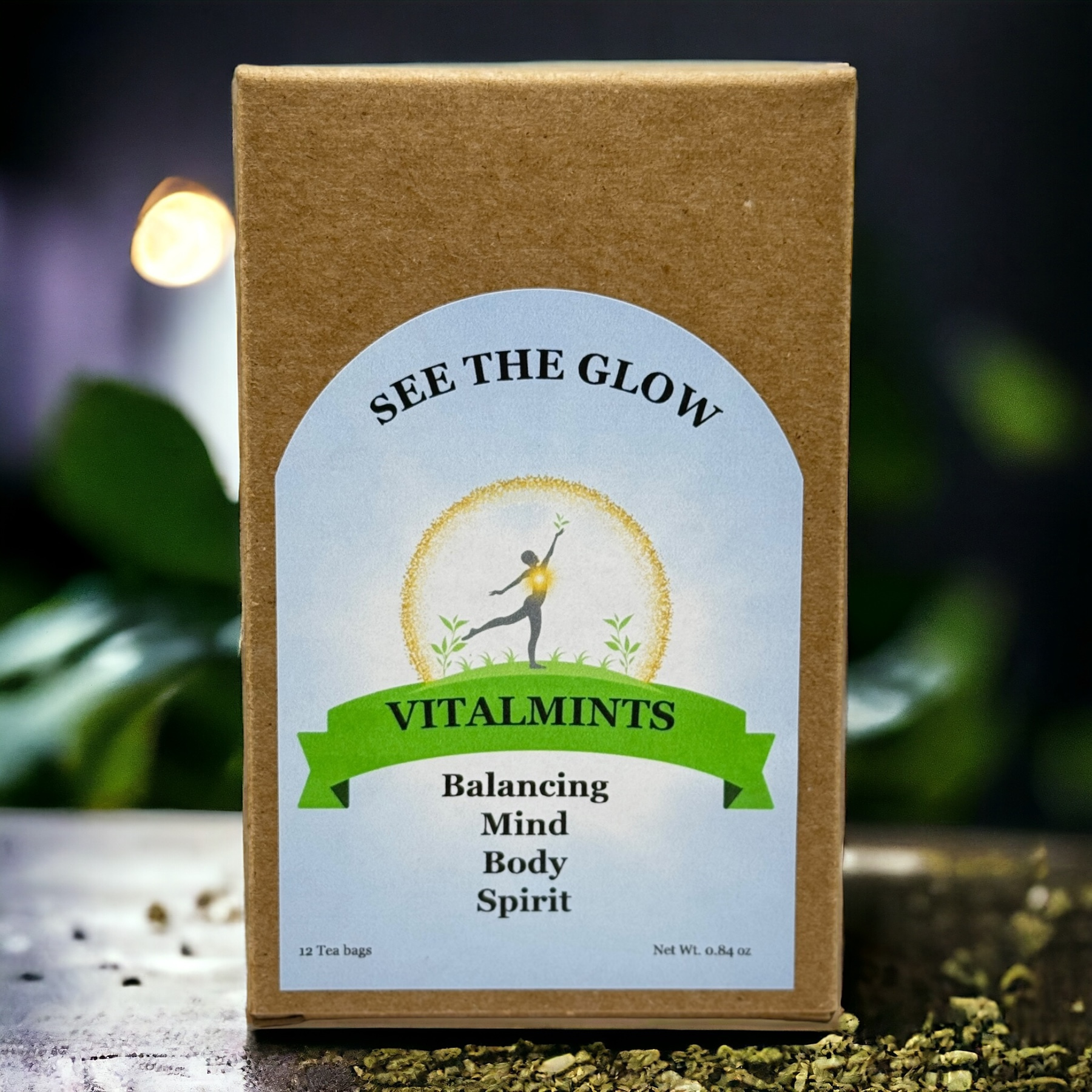 VitalMints Herbal Tea – Calm, Focus, and Balance with Brahmi, Mint, and ...